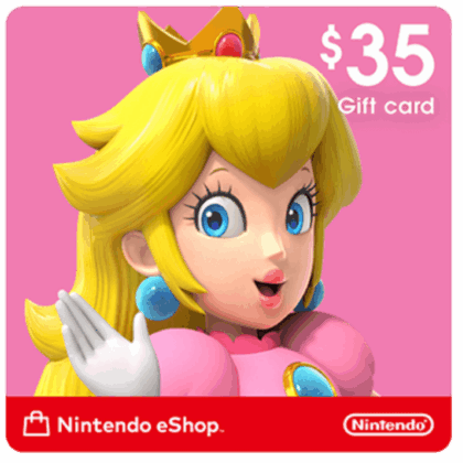 Nintendo eShop $35 (USA) — tarjeta de regalo digital
