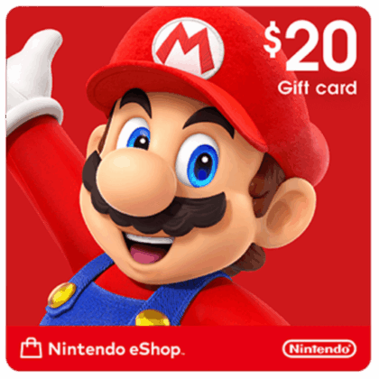 Nintendo eShop $20 (USA) — tarjeta de regalo digital