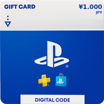 PSN ¥1.000 (Japón) — tarjeta de regalo digital