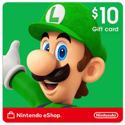 Nintendo eShop $10 (USA) — tarjeta de regalo digital